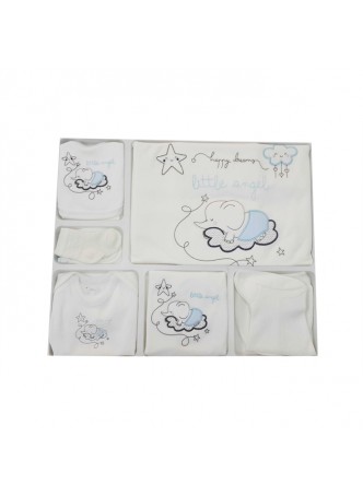 Bebitof My Dream Little Angel Erkek Bebek Hastane Çıkışı 10 Parça Mavi