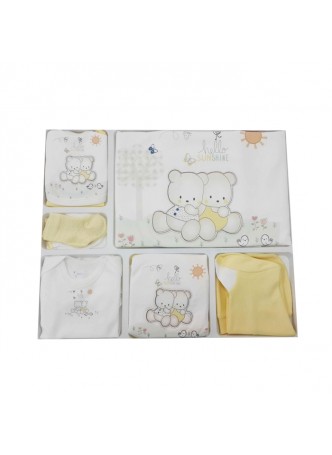Bebitof Hello Sunshine Bebek Hastane Çıkışı 10 Parça Sarı