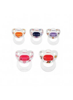 Wee Baby Silikon Desenli Damaklı Emzik No:2 6-18 Ay