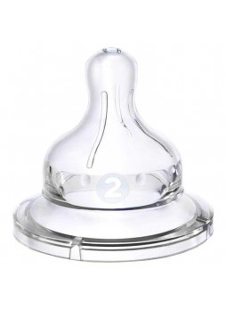 Wee Baby Geniş ağızlı Biberon Emziği no:2 Orta Akış