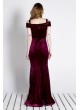 Bordo Uzun Abiye