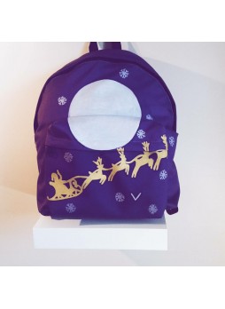 Purple Santa Sırt Çantası