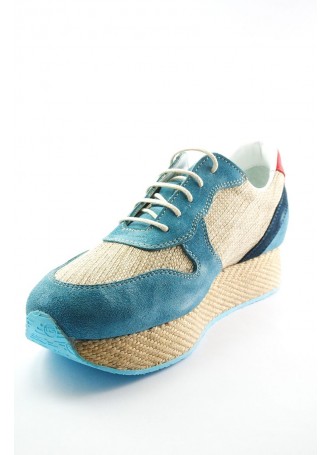 Mavi Süet Sneaker
