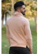 Bağcıklı Yaka Sweat Krem