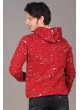 Baskılı Kırmızı Sweat