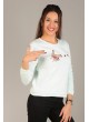 Baskılı Sweat Nil Yeşili