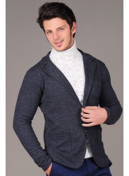 Çift Düğme Lacivert Ceket