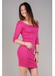 Çizgili Pembe Elbise