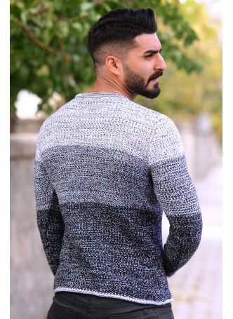 Degrade Triko Kazak Siyah