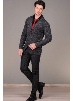 Kareli Füme Keten Pantolon