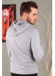 Kesecep Kapşonlu Sweat Gri