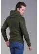 Kesecep Tırtıklı Haki Sweat