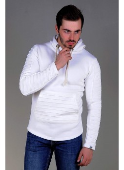 Kesecep Tırtıklı Krem Sweat