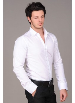 Klasik Beyaz Gömlek