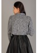 Salaş Triko Bluz Füme