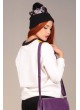 Sarı Şeritli Krem Sweat