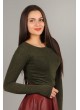 Sırt Bağcıklı Yeşil Bluz