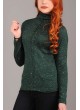 Yarım Balıkçı Benekli Yeşil Triko