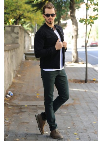 Yeşil Kot Pantolon
