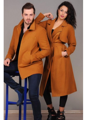 Taba Kaşe Kaban Kombin