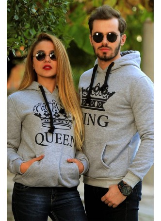 Gri King & Queen Sweat