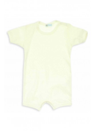 Bambaki Bebek Kısa Kol Tulum 013-00028-028