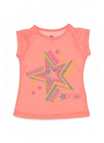 Wonder Kids Kız Çocuk Kısa Kol Tshirt 010-2902-006