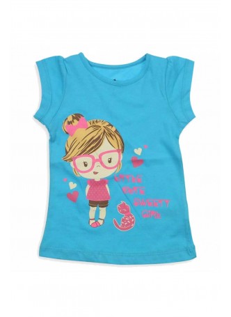 Wonder Kids Kız Çocuk Kısa Kol Tshirt 010-2902-015