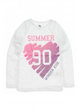 Wonder Kids Kız Çocuk Uzun Kol Tshirt 010-3100-027