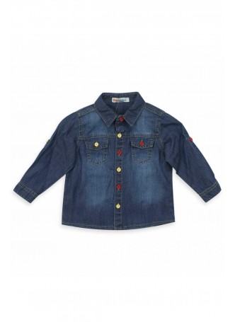 Mackays Erkek Çocuk Kot Dokuma Gömlek 039-3100-012