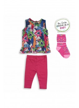 Kız Bebek 2 li Takım (6 ay-3 yas) 010-342-022