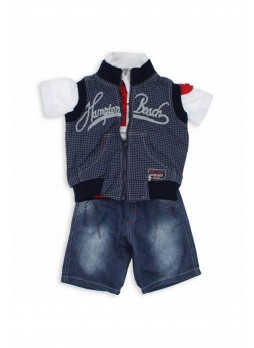 Ecco Baby Erkek Bebek Kareli Takım (1-3 yas) 019-1238-012