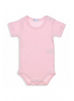 Bambaki Kız Bebek Kısa Kol Çıtçıtlı Bady 013-00020-021