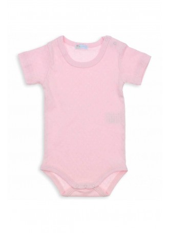 Bambaki Kız Bebek Kısa Kol Çıtçıtlı Bady 013-00020-021