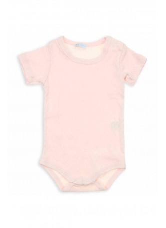 Bambaki Kız Bebek Kısa Kol Çıtçıtlı Bady 013-00020-023