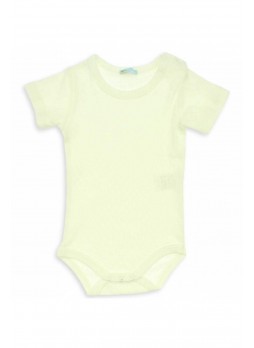 Bambaki Bebek Kısa Kol Çıtçıtlı Bady 013-00020-028
