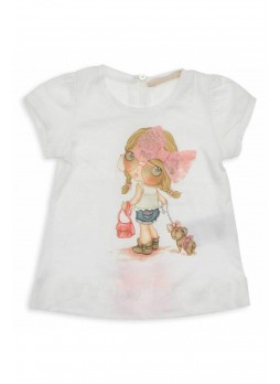 Modakids Kız Bebek Kısa Kol Bady 013-99991-027