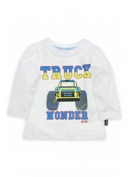 Wonder Kids Erkek Bebek Uzun Kol Tshirt 010-2800-027