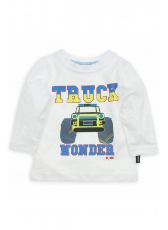 Wonder Kids Erkek Bebek Uzun Kol Tshirt 010-2800-027