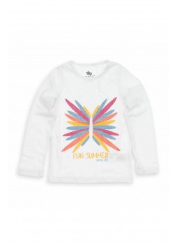 Wonder Kids Kız Çocuk Uzun Kol Tshirt 010-2900-027