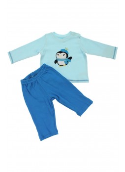 Wonder Kıds Erkek Pingu 2 li Takım (3 ay- 2 yaş) 010-1077-014