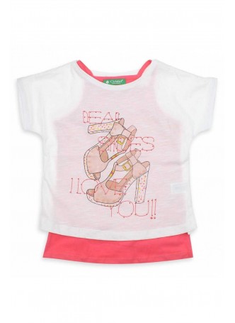 Cichlid Kız Çocuk İkili Tshirt Takım 038-8009-021