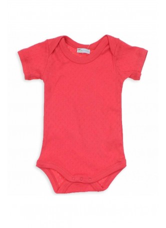 Bambaki Kız Bebek Kısa Kol Çıtçıtlı Bady 013-00021-004