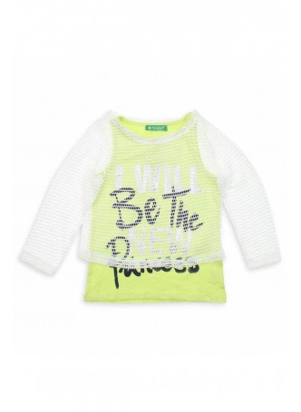 Cichlid Kız Çocuk İkili Tshirt Takım 038-8025-017