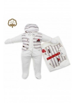 Erkek Bebek Papyonlu 10 lu Hastane Çıkışı 019-3700-024