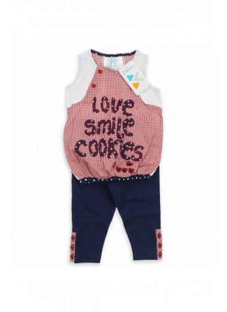 Bluekey Kız Bebek 2 li Takım (6 ay-2 yas) 031-083043-012