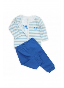 Wonder Kids Erkek Bebek Üçlü Takım 010-4471-015