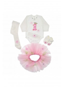 Modakids Kız Bebek 5 li Doğum Günü Seti 037-1101-021