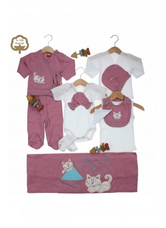 Çikibom Kız Bebek Kedili 11 li Hastane Çıkışı 019-6040-026