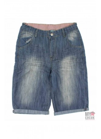 Nanica Erkek Çocuk Kot Şort (9-14 Yaş) 0014995015
